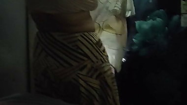 SEXY WIFE CHANGING NIGHT SUITS