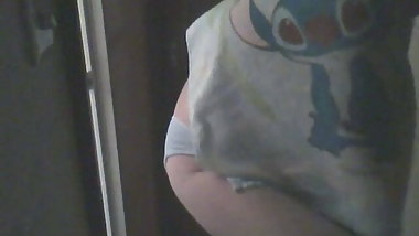 Japanese sixtieth birthday &ndash; Mature Yoriko undressing 3