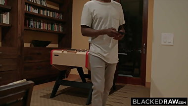 BLACKEDRAW &ndash; Busty Blonde MILF loves to deepthroat huge BBC