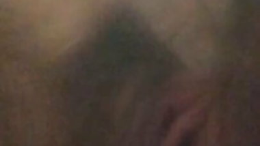 Chubby wife cumming at work