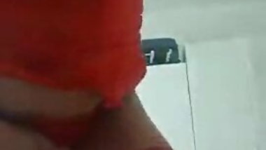 Mom in front of the laptop