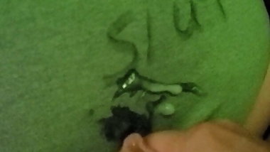 I Let hubby cum on my ass