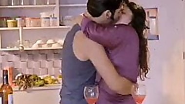 A young man having sex with a beautiful housewife