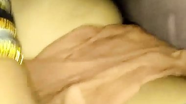 Indian Aunty Blowjob and Cum on Ass