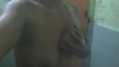 Sexy pinay mom in shower
