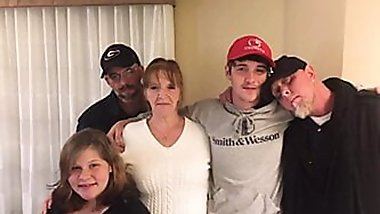My friends Grandma wanted to try first latino young cock
