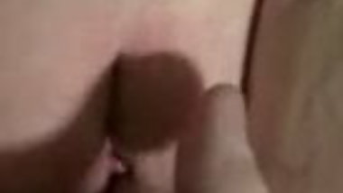 MILF 36 from Medford, New York, spreads pink pussy