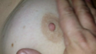 I love having my breasts caressed. It makes me cum