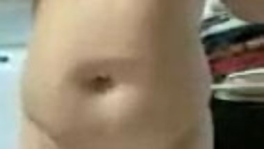 Wife rubbing herself