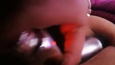 Milk masturbating to orgasm with dildo