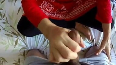 Indian Mother-in-law with sex toy home alone &ndash; mom&rsquo;s boobs