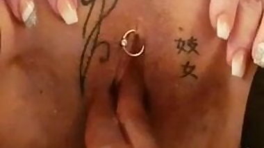 The slut enjoys a Black cock