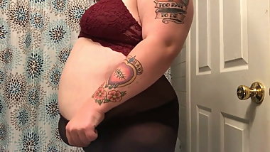 BBW in Pantyhose