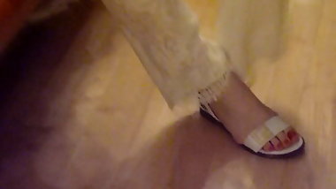 Cinderellas Gucci sandals