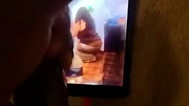 Black Guy Jerks His BBC to My Salvadorian Mom