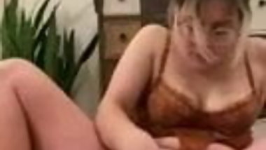 She likes to cum with her black toy inside