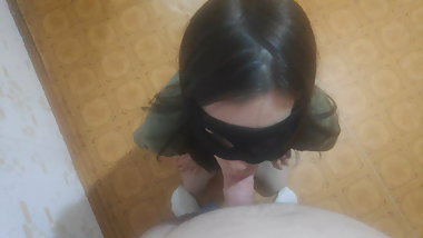 Sweet sucking, cumshot on the face