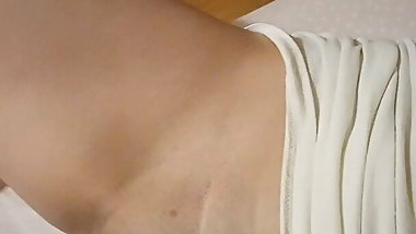 Greek wife and cuck hubby play at home