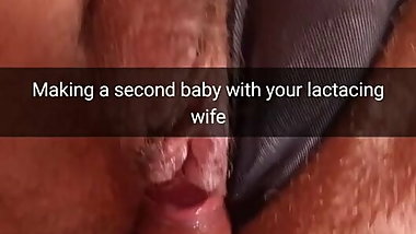 Trying knocking her up again &ndash; lactating cheating mommy