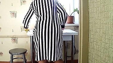 tender mom knows what stepson wants and gives him a blowjob