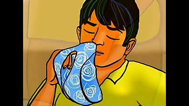 Mom's panties! Porn cartoon!