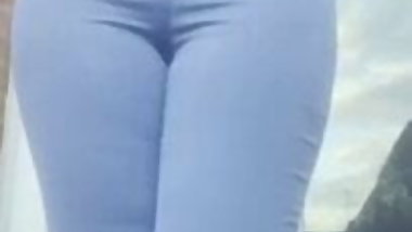 Passing her pants