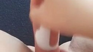 Masturbating. Dildo fucking.