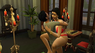 Indian webseries uncut, aunty does yoga