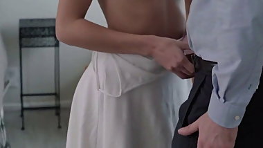 stepmom celebrity riding realtor's cock to get a better deal