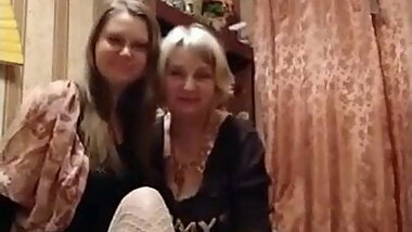 Russian Mom With Not Daughter