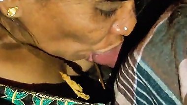 Aunty blowjob