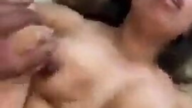 Chubby Latina gets her tits grabbed whilst being fucked