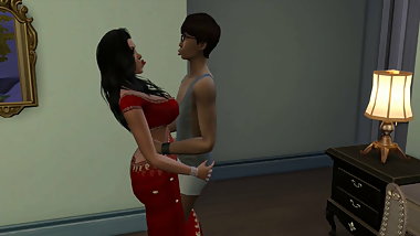 Indian webseries, Bhabhi aunty episode 1