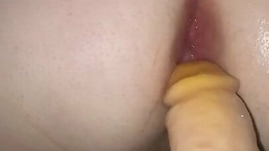 Wife anal play