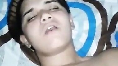 Pakistani Wife Enjoying herself