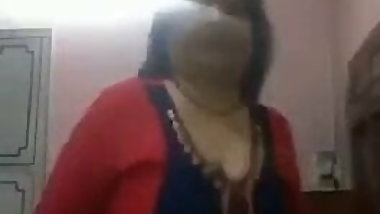 Momina baji stripteasing on web cam