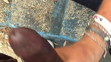 White Mom Jacking My Dick Off So Good