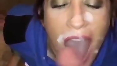 Masturbating On My Friend's Tunisian Step Mom Face