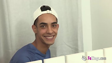 Big titted mommy makes this young guy's dream come true