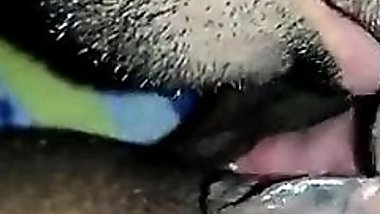 Uncle licking desi step mom&rsquo;s pussy