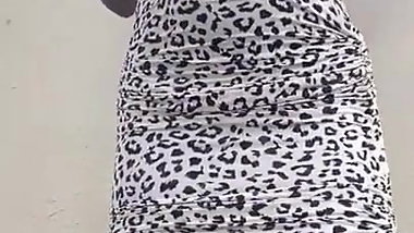 Stripping off my sexy dress