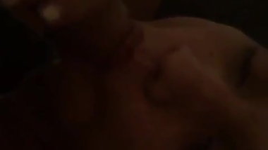 Mexican busty milf Maria sucks bf cock