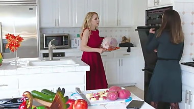 stepmom   pussy gets shared at family orgy big tits stepsist