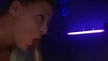 White step mom sucking black cock