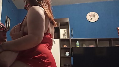 Pregnant wife rides cock