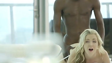 stepmom stunning blonde karla kush takes massive black cock