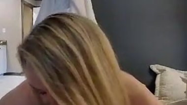 BBW sucking my cock