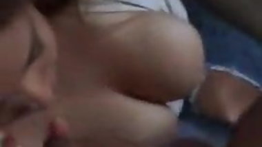 Friend&rsquo;s Step Mom Sucking Cock