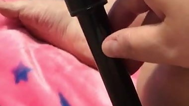 Wife home alone g spot vibrator
