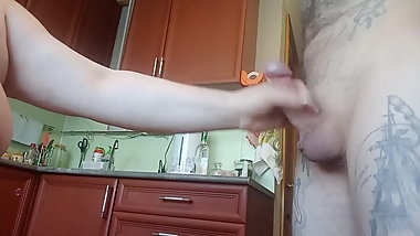 bbw milf loves getting a mouthful of cum after a blowjob 16